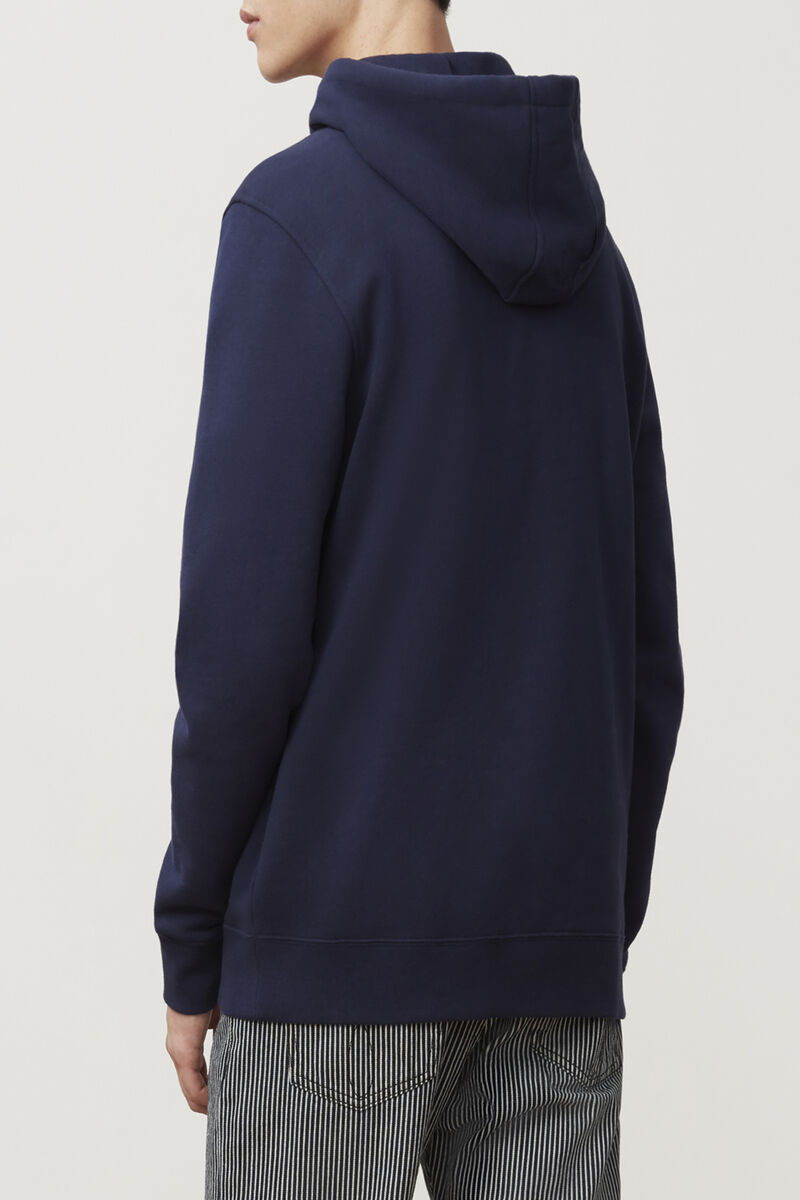 Fila Flori Hoodie Hoodie Herr Marinblå Röda Vita | OqRCkwkRgKu