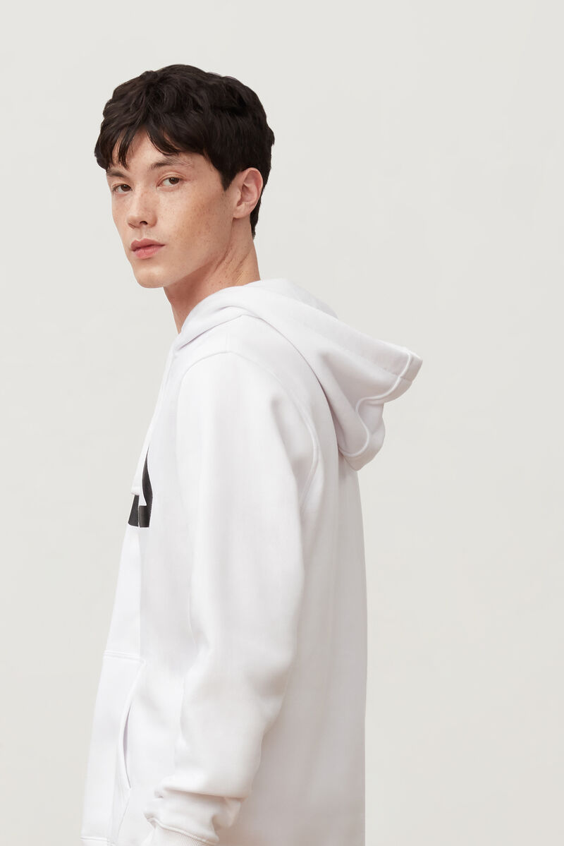 Fila Flori Hoodie Hoodie Herr Vita Röda Svarta | 3QbAiSqiMIp