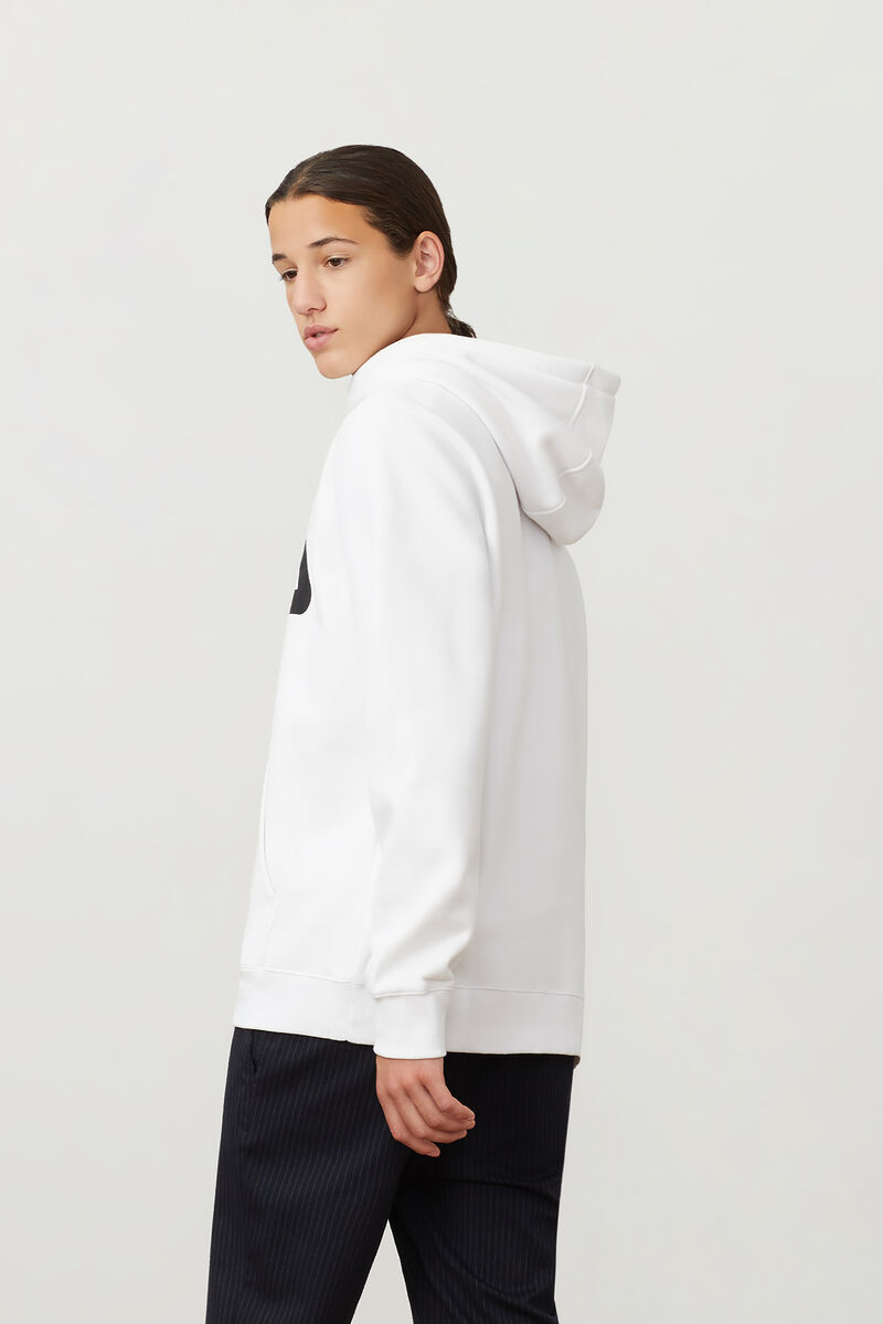 Fila Flori Hoodie Hoodie Herr Vita Röda Svarta | nGKVFeTs3ap