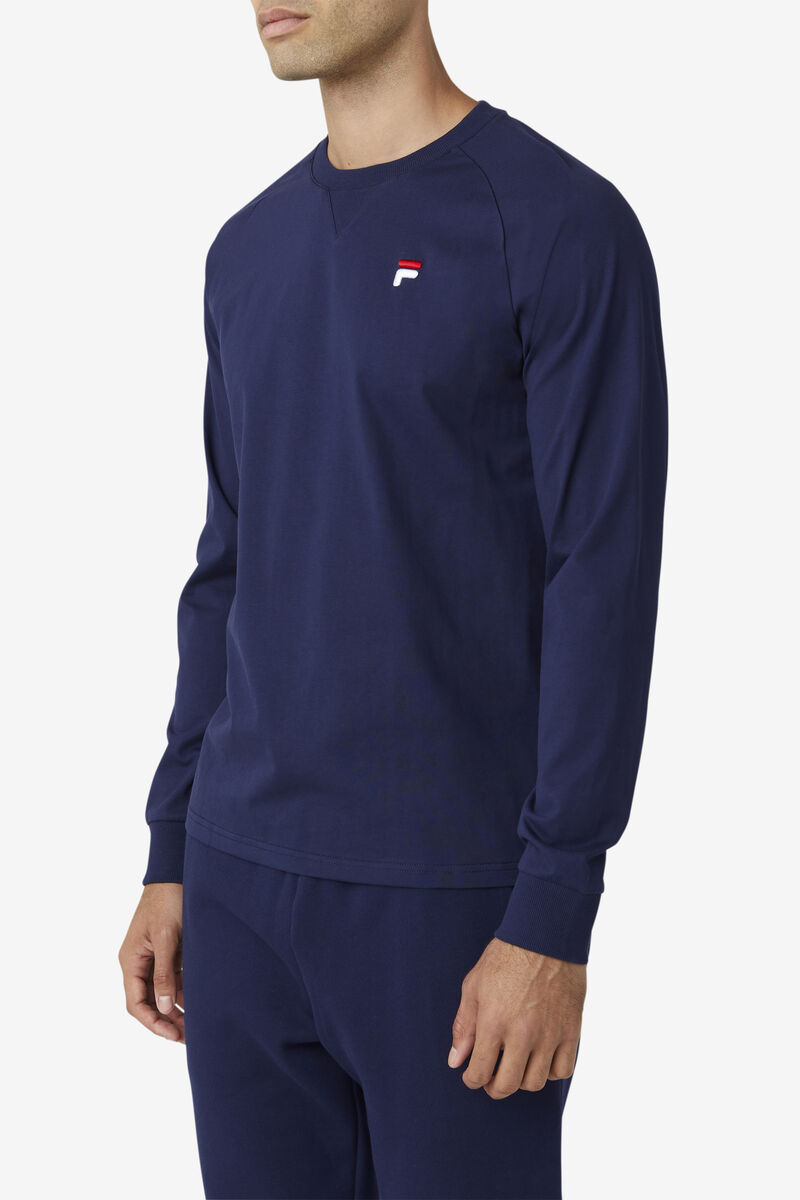 Fila Flynn Long Sleeve Shirt Dam Marinblå | DSz5Nzssy8Y