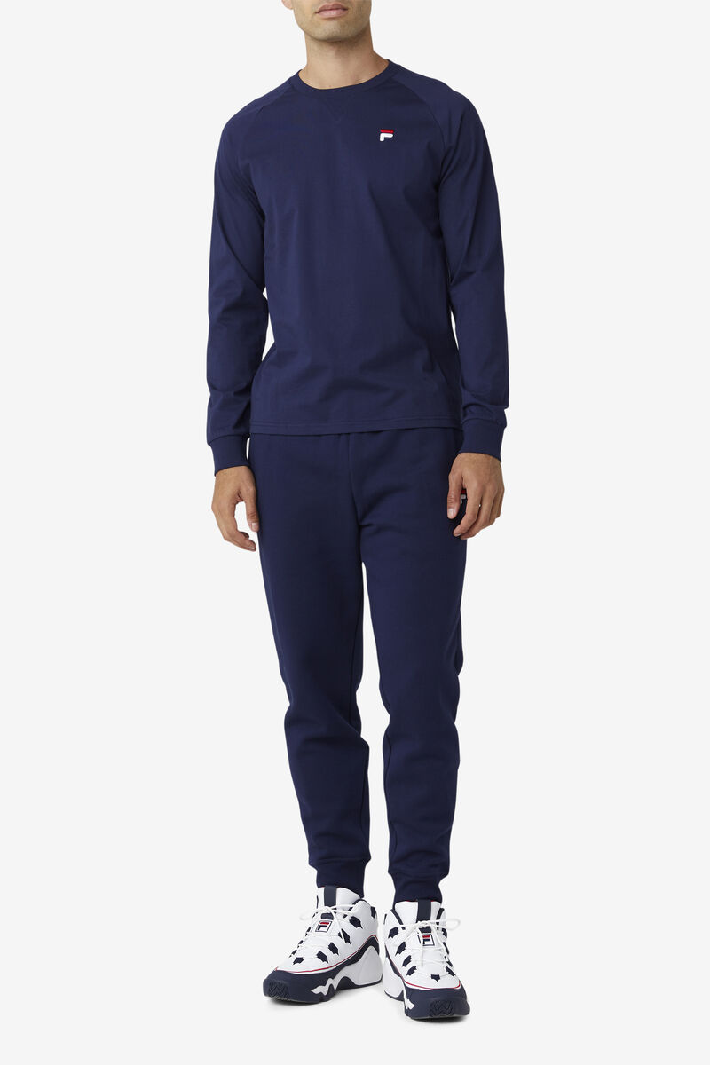 Fila Flynn Long Sleeve Shirt Dam Marinblå | DSz5Nzssy8Y