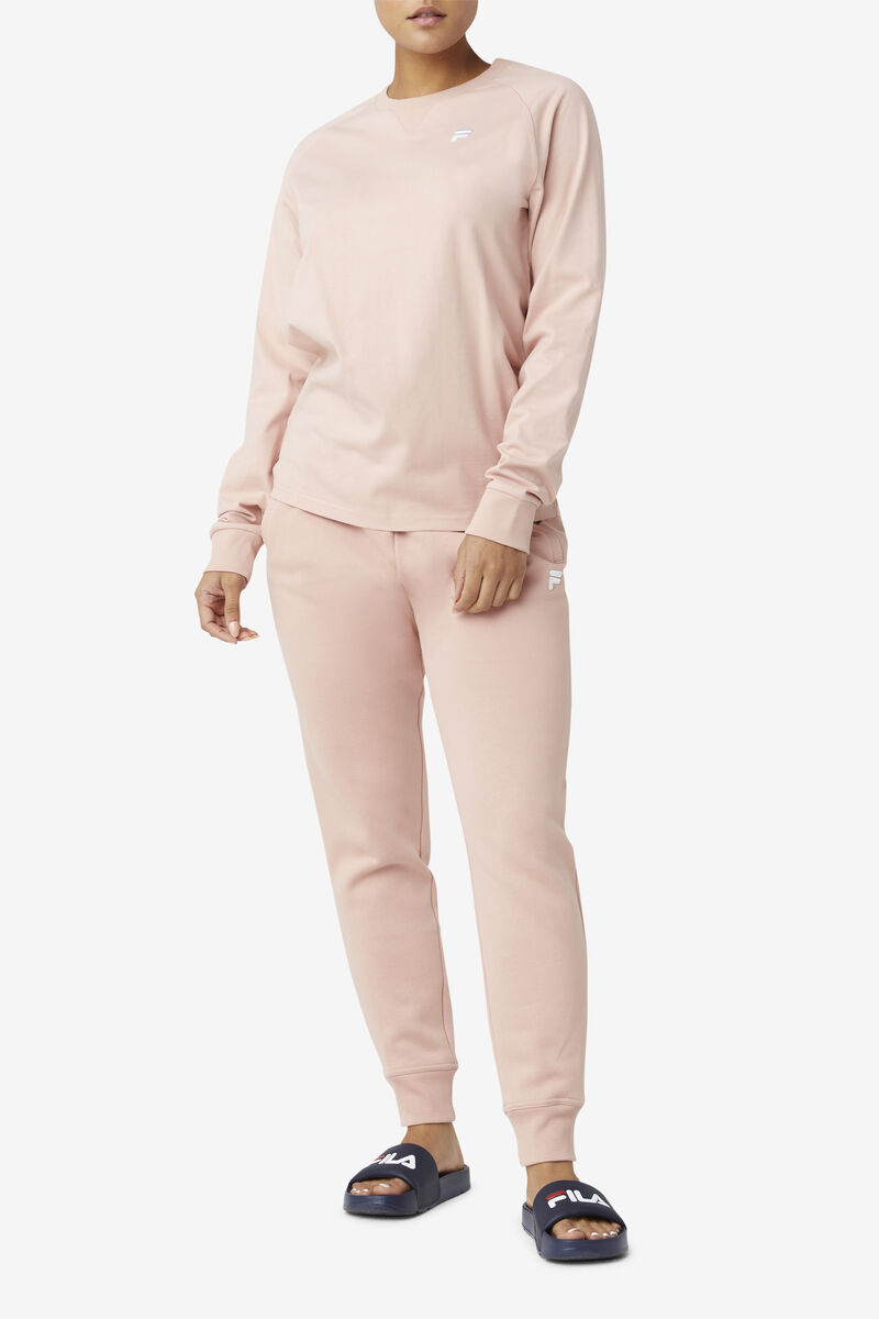 Fila Flynn Long Sleeve Shirt Dam Rosa | vWmDhKGpitO