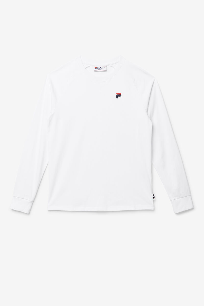 Fila Flynn Long Sleeve Shirt Dam Vita | u3bYhQb9qDP