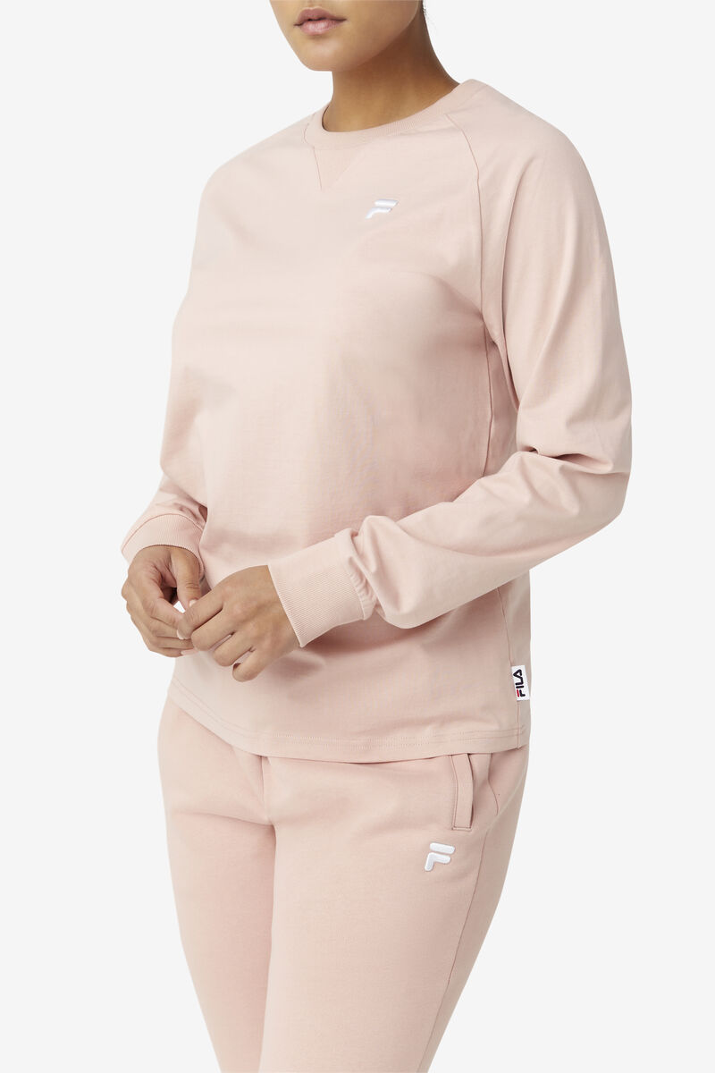 Fila Flynn Long Sleeve Shirt Herr Rosa | CfP3BSfGHQj