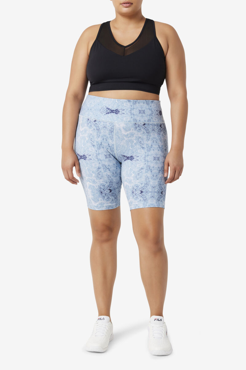 Fila Forza 8" Bike Kort Shorts Dam Blå | 3VA5Oz9gGoo