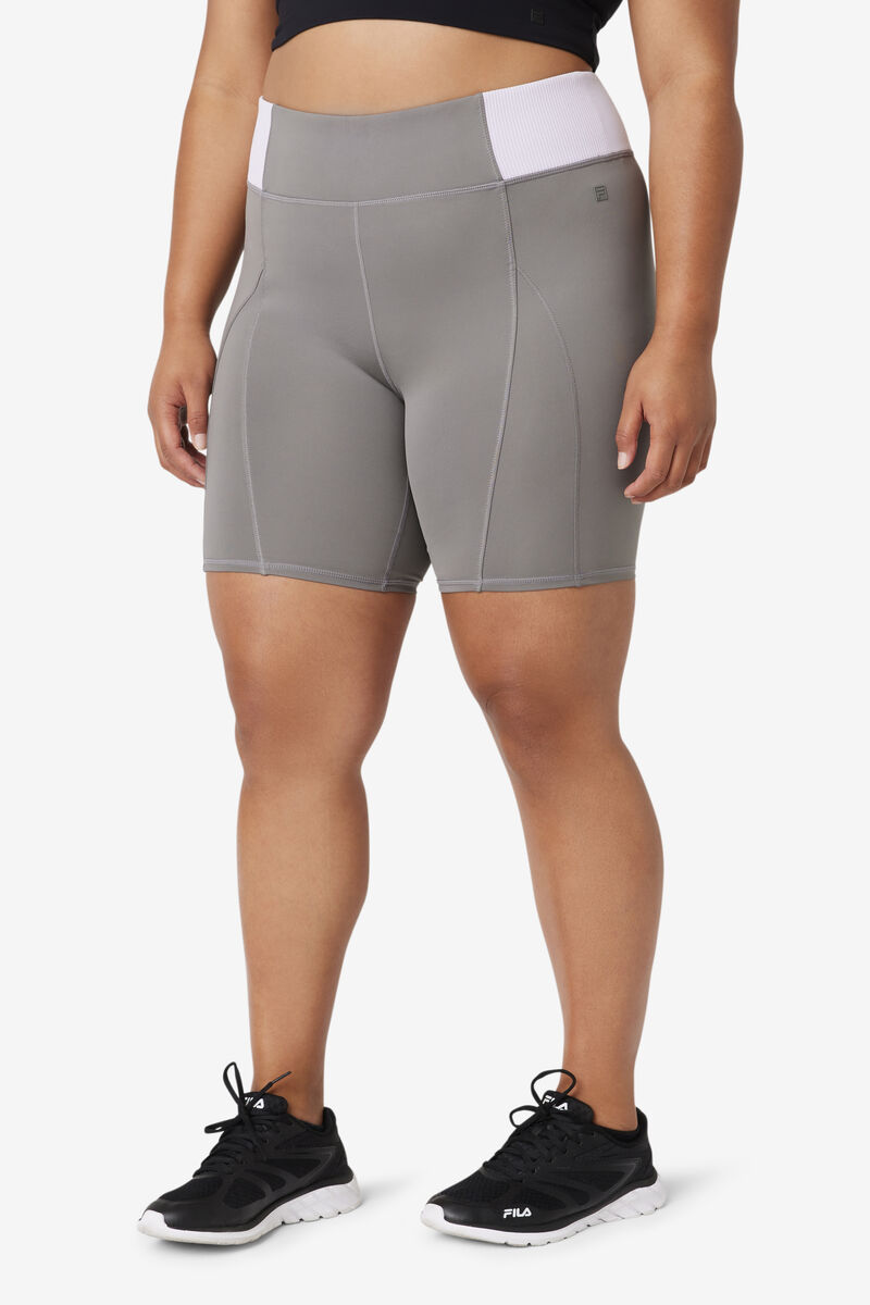 Fila Forza 8" Texture Bike Kort Shorts Dam Lavendel Blå | 39r6esdiiSq