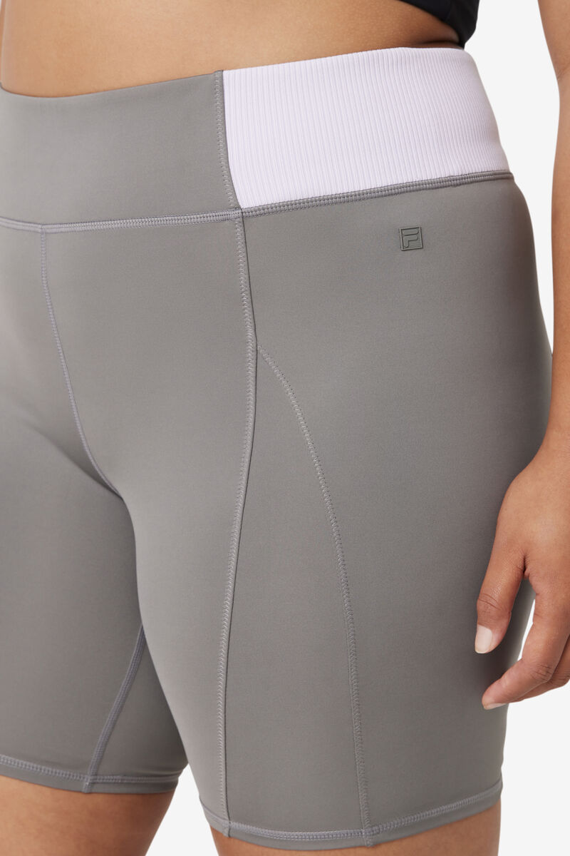 Fila Forza 8" Texture Bike Kort Shorts Dam Lavendel Blå | 39r6esdiiSq