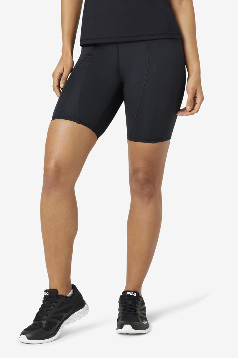 Fila Forza 8" Texture Bike Kort Shorts Dam Svarta | AZNfDJDRwJX