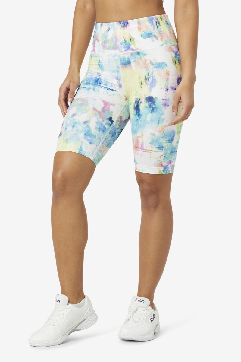 Fila Forza 8" Tie Dye Bike Kort Shorts Dam Olika Färger | nG1V1xpuzwZ