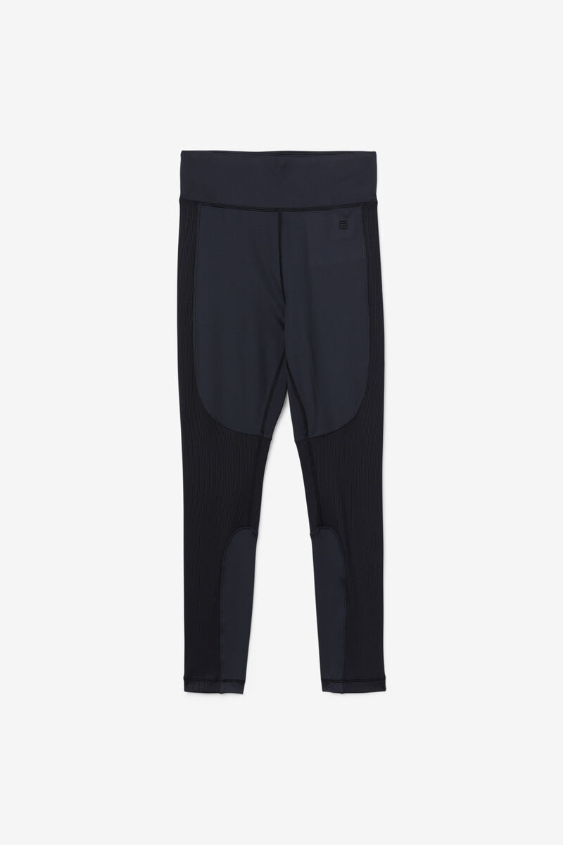 Fila Forza Textured Long Legging Leggings Dam Svarta | J7SK3TPt6pz