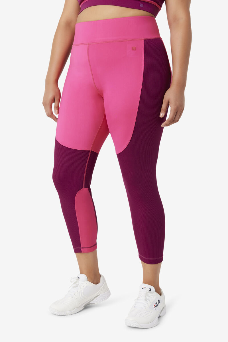 Fila Forza Textured Long Legging Leggings Dam Ljusrosa Lila | mKwJcKtRhVB