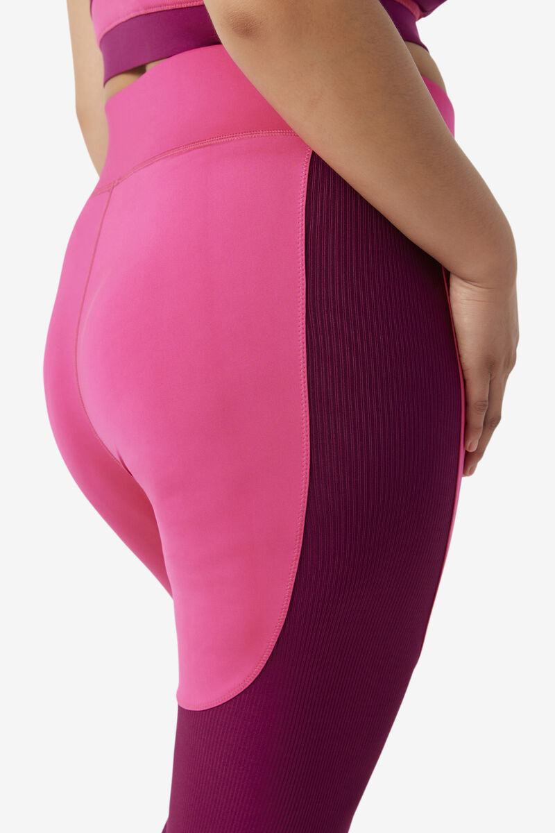 Fila Forza Textured Long Legging Leggings Dam Ljusrosa Lila | mKwJcKtRhVB
