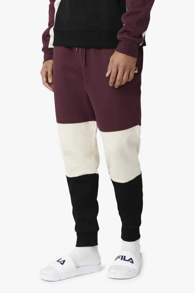 Fila France Pant Byxor Herr Bruna Svarta | TELGtkqtgDl