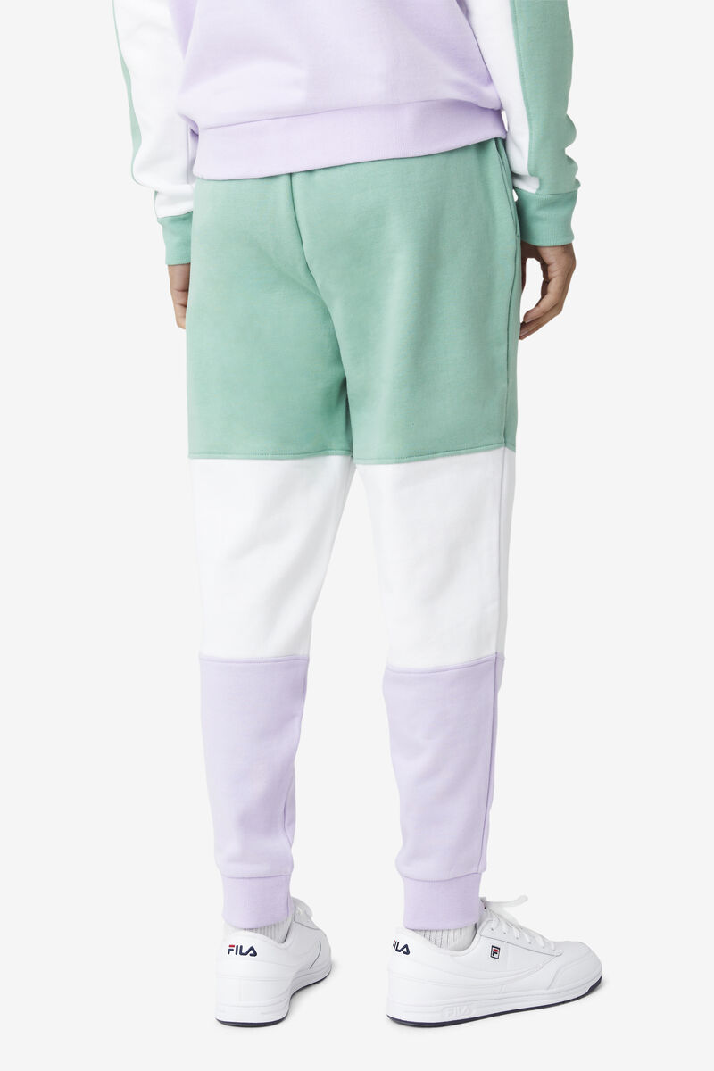 Fila France Pant Byxor Herr Vita Lila | WrzC7ZDvEmo