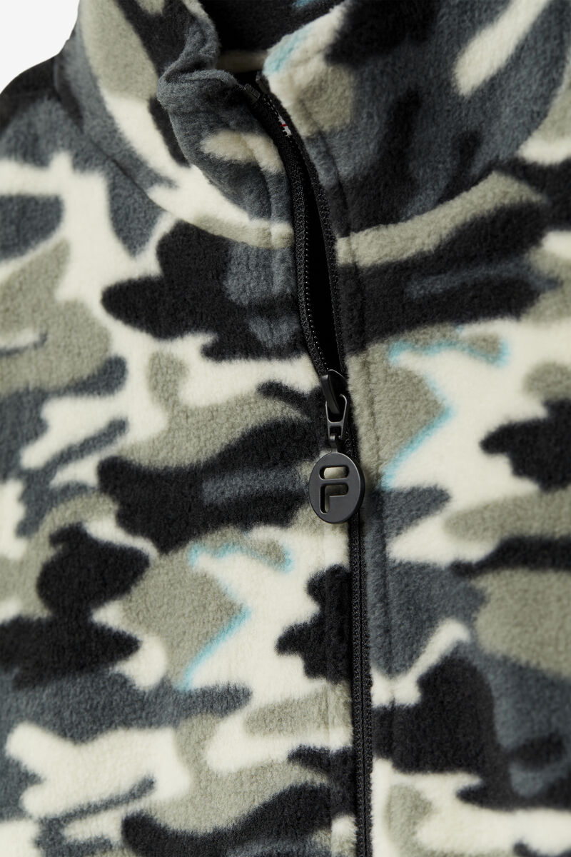 Fila Frantry Camo Jacket Jacka Herr Svarta | eg2goTnTdV5