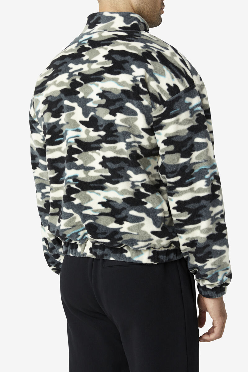 Fila Frantry Camo Jacket Jacka Herr Svarta | eg2goTnTdV5