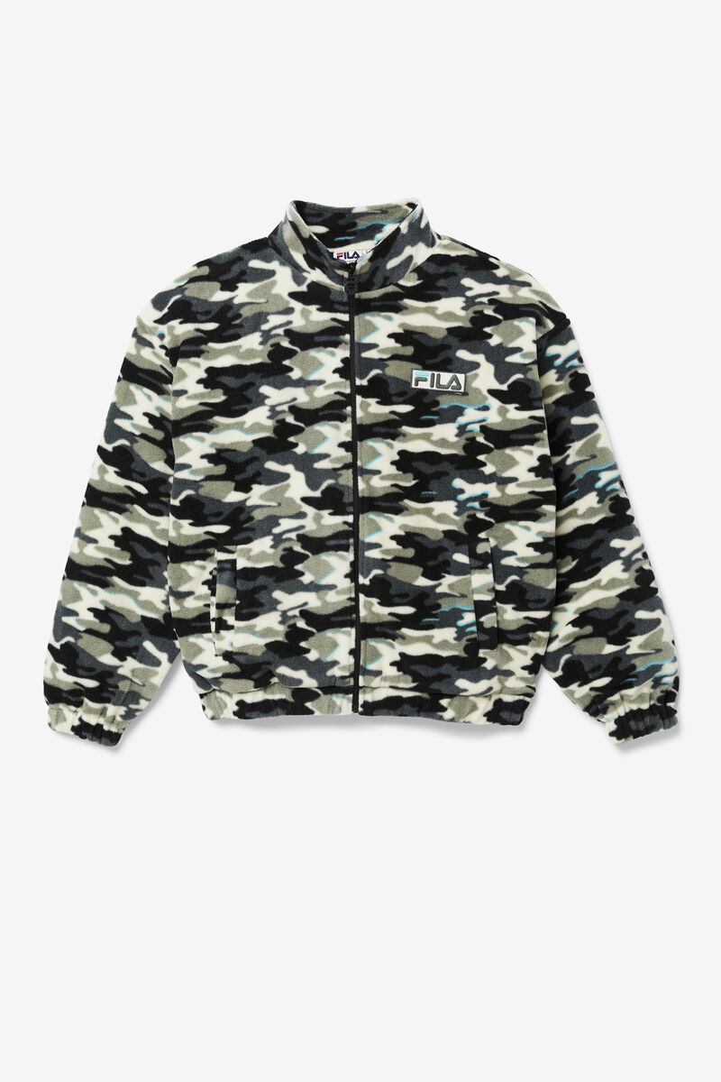 Fila Frantry Camo Jacket Jacka Herr Svarta | eg2goTnTdV5