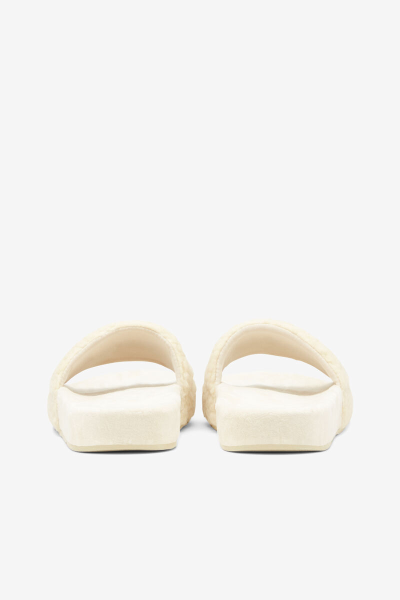 Fila Fuzzy Drifter Sandaler Dam Grädde Marinblå Röda | OVumth6mU8c