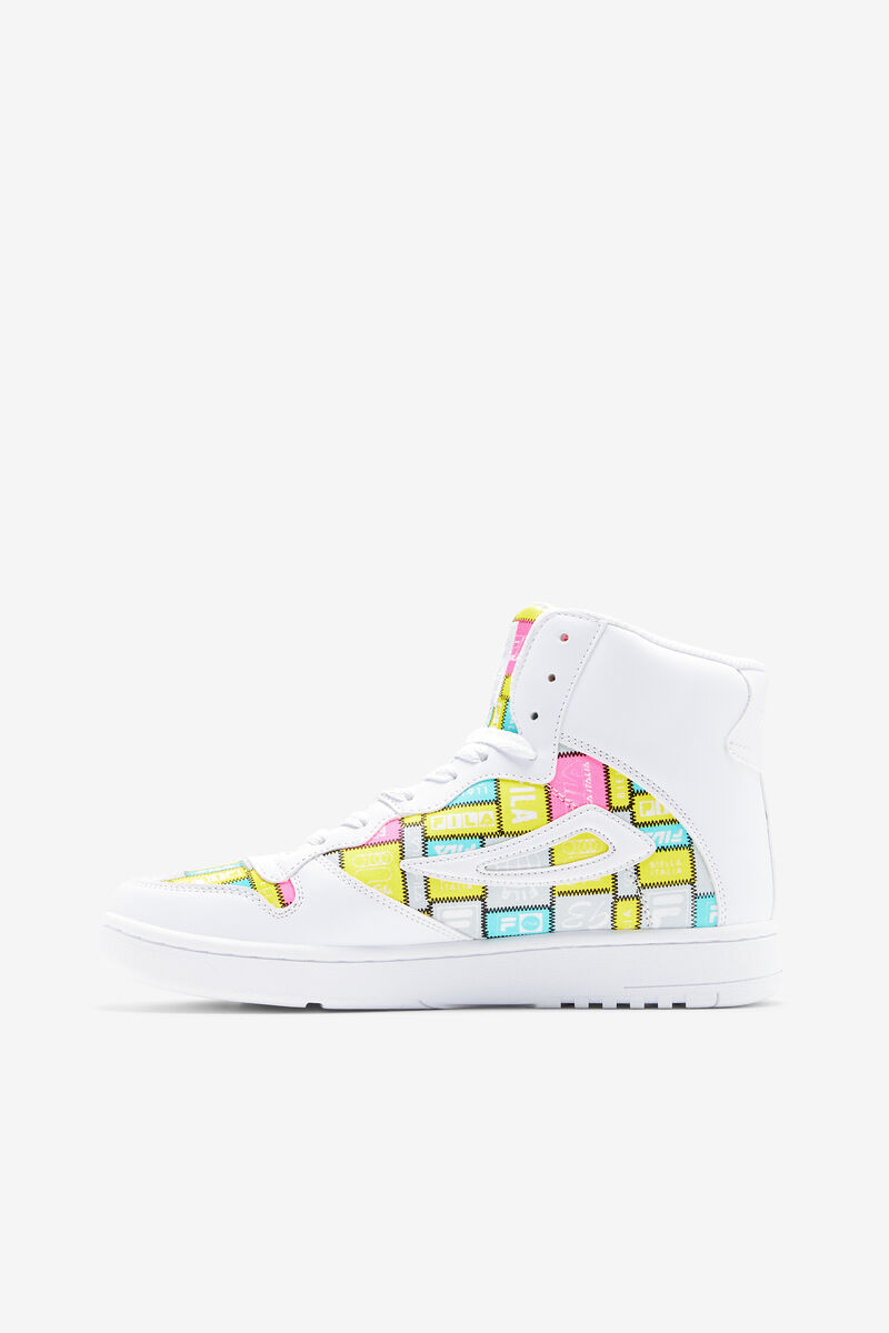 Fila Fx-dsx Mid Patchwork Sneakers Dam Vita Lila | ebiGJW4aenj