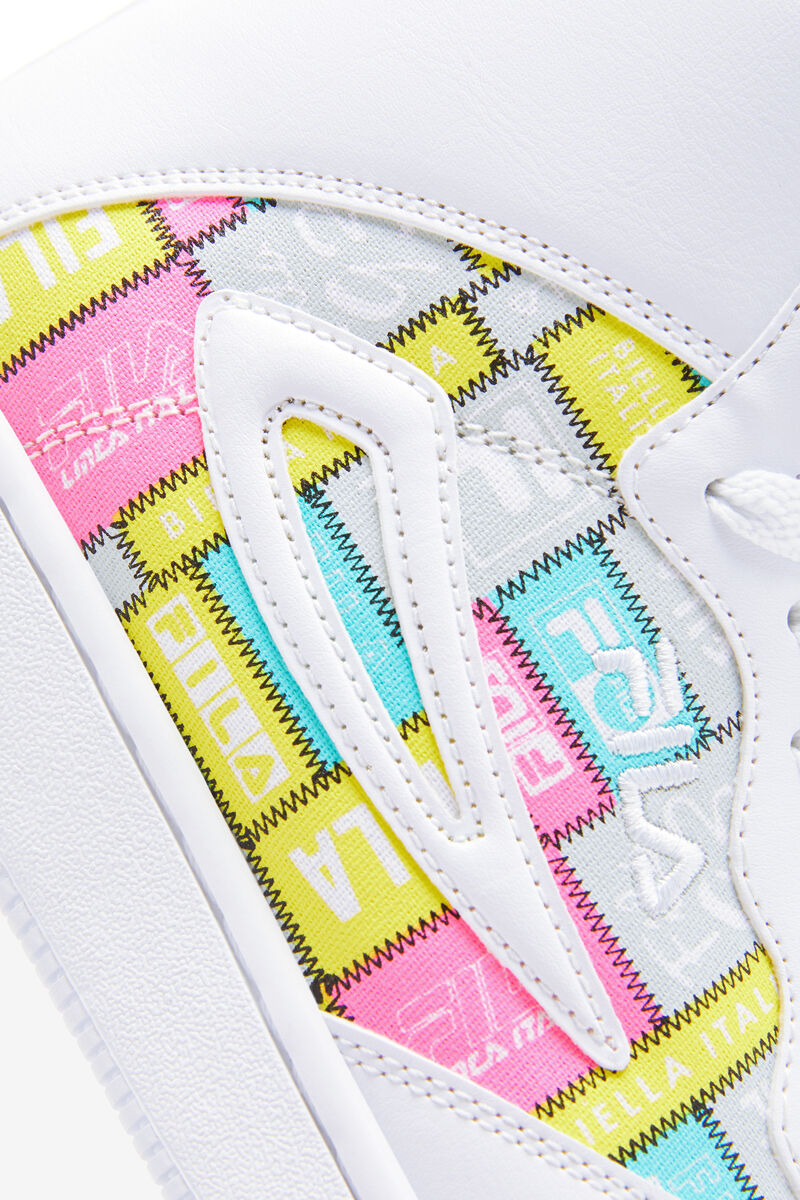 Fila Fx-dsx Mid Patchwork Sneakers Dam Vita Lila | ebiGJW4aenj