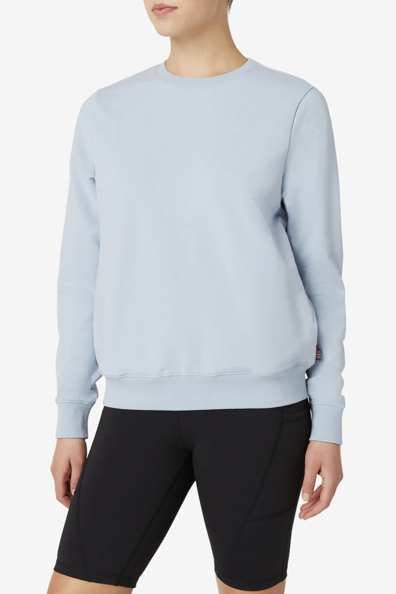 Fila Galatea Sweatshirt Tröjor Dam Blå | CYcoBKmmRUu