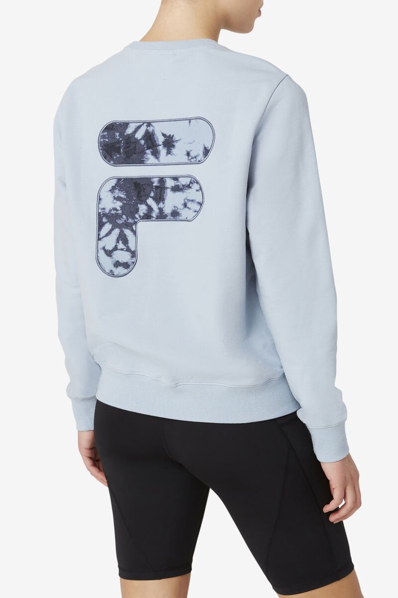 Fila Galatea Sweatshirt Tröjor Dam Blå | CYcoBKmmRUu