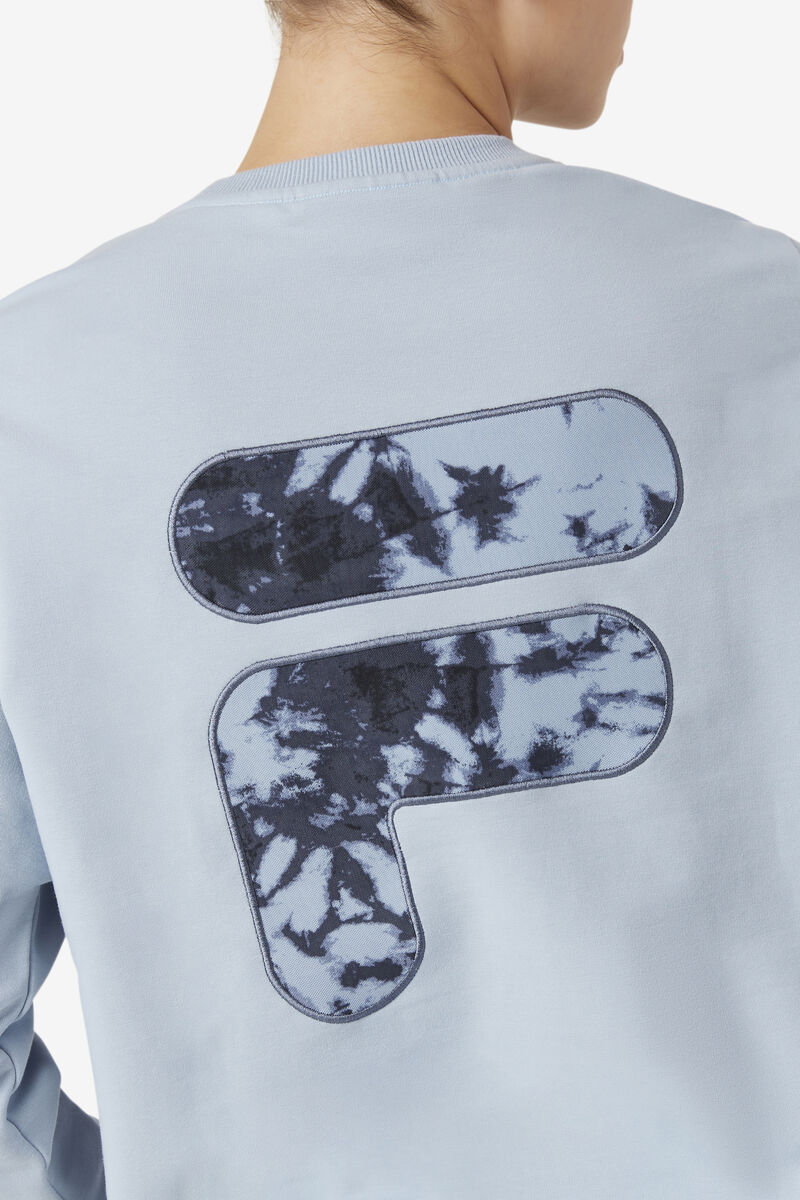 Fila Galatea Sweatshirt Tröjor Dam Blå | CYcoBKmmRUu