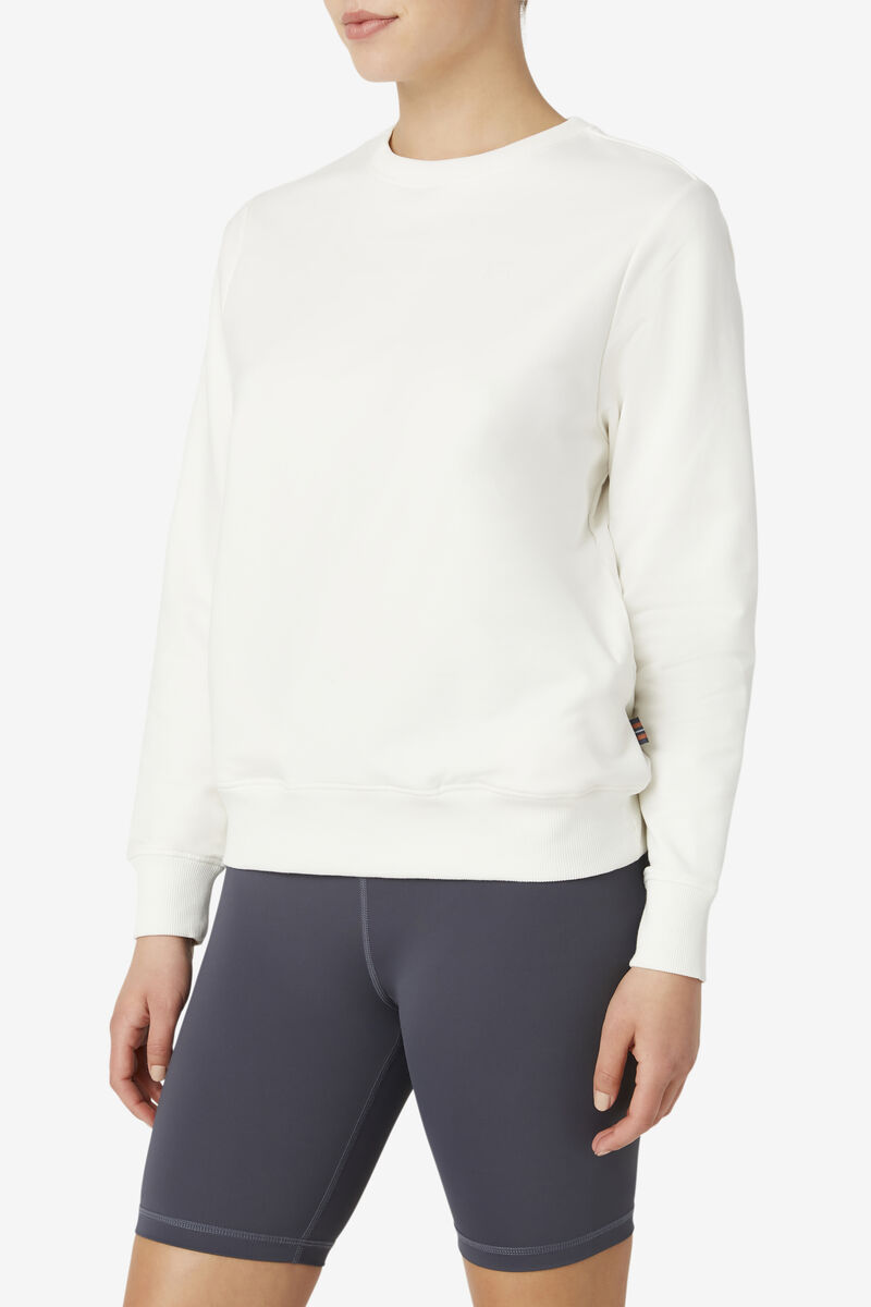 Fila Galatea Sweatshirt Tröjor Dam Vita | 3mQ9e82WiB7