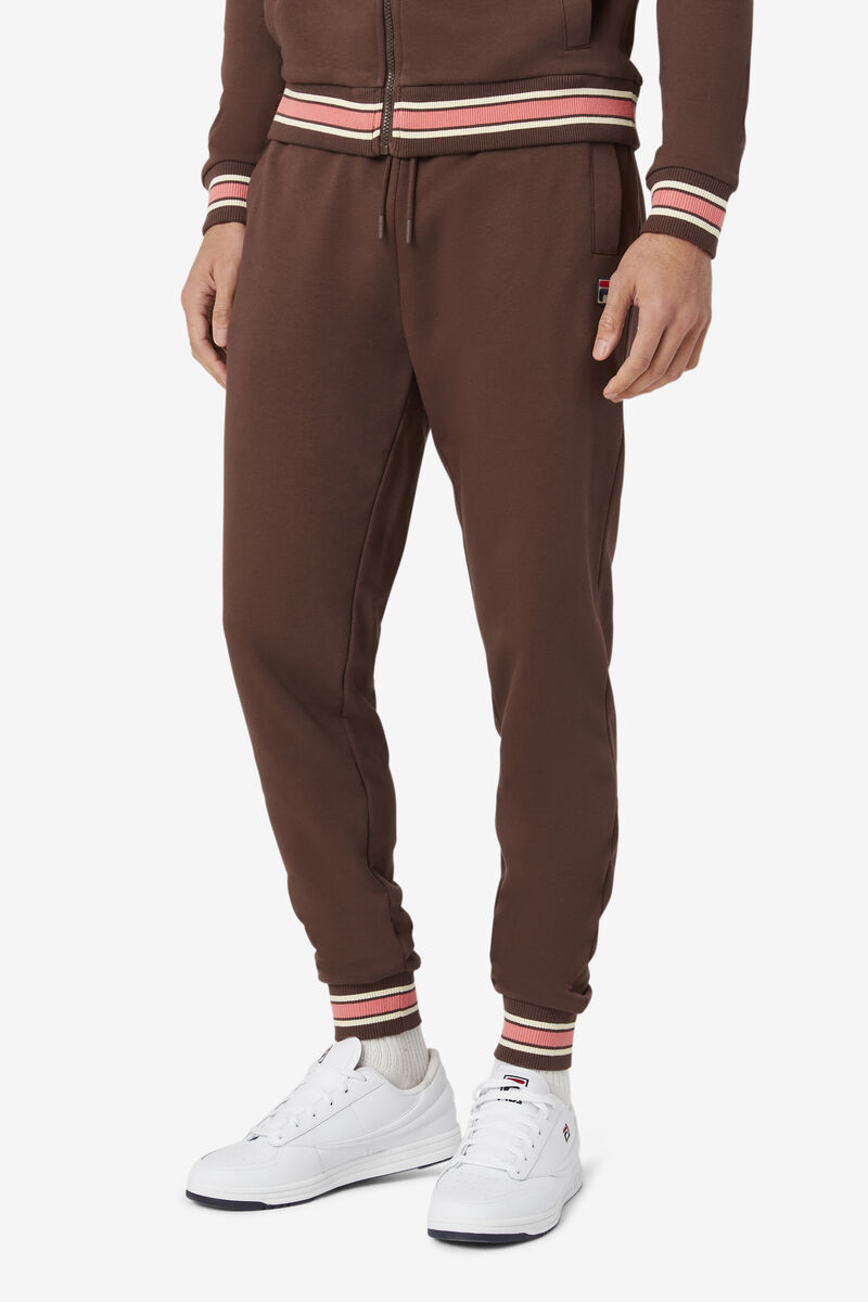 Fila Galena Track Pant Byxor Herr Röda | 3x68oDBmuBD