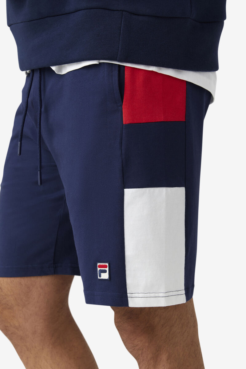 Fila Galway Kort Shorts Herr Marinblå Röda Vita | X2FXWgNzcd8