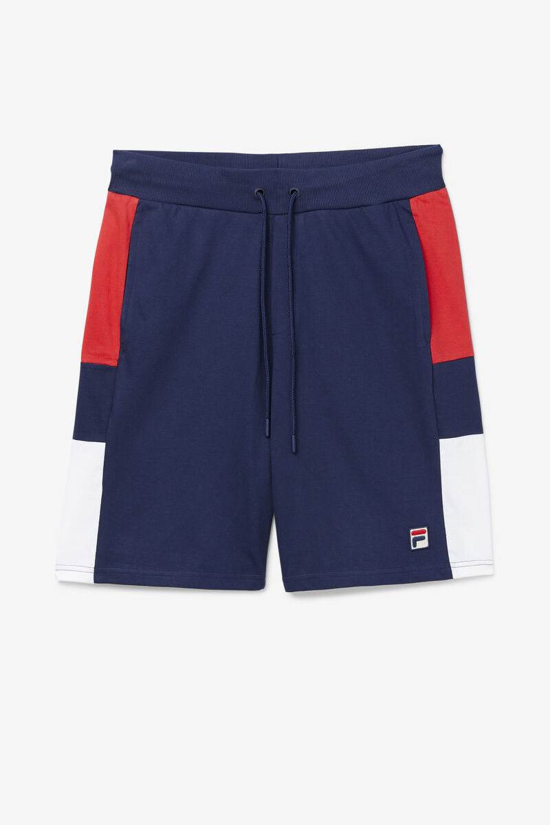 Fila Galway Kort Shorts Herr Marinblå Röda Vita | X2FXWgNzcd8