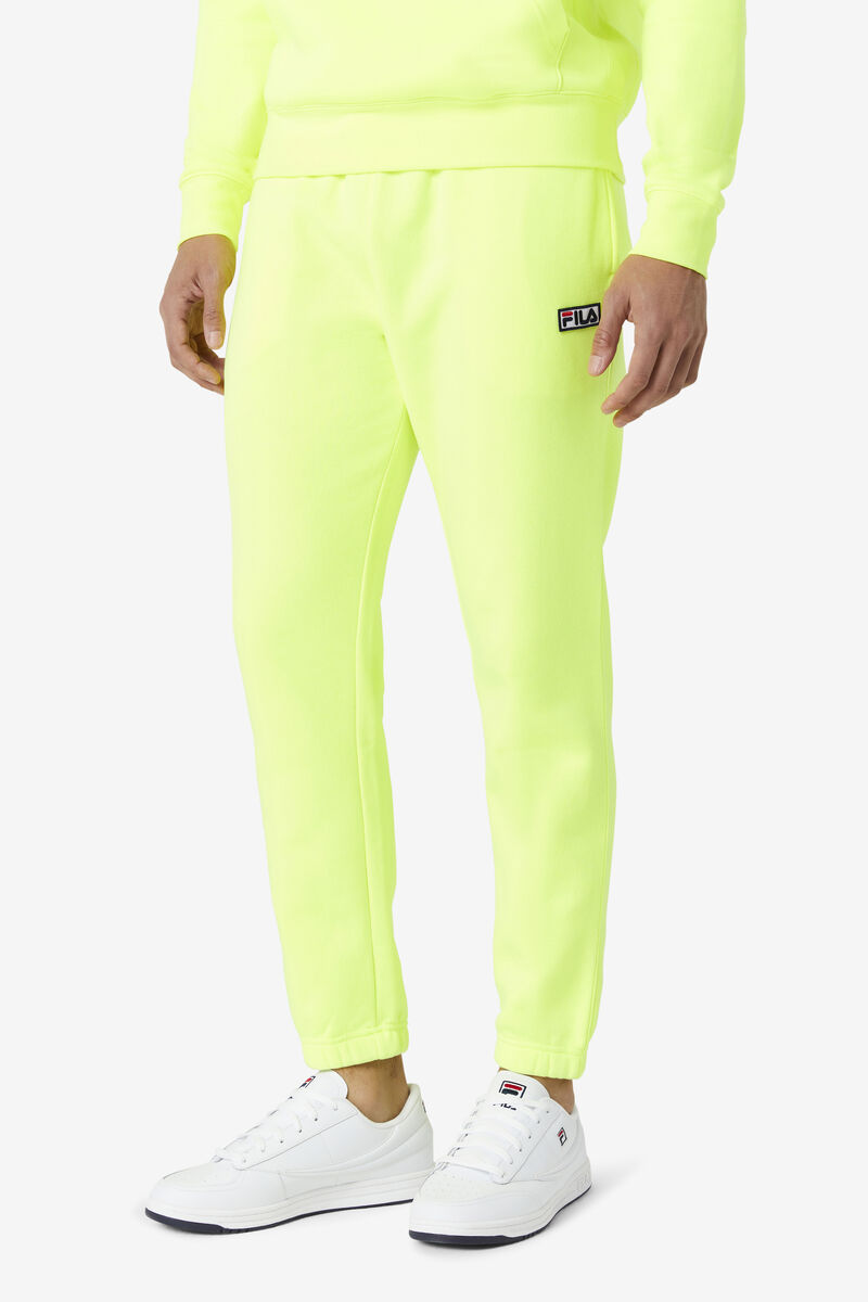 Fila Garin Jogger Byxor Herr Gula Svarta | 3I3TmNFPoJr