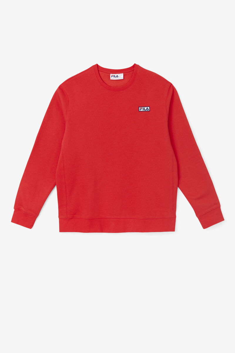 Fila Garran Crew Tröjor Herr Röda | xXPkIdqBnyr