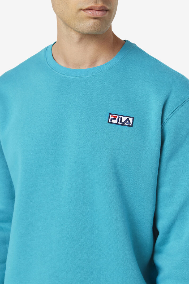 Fila Garran Crew Tröjor Herr Turkos | xC555QPftYQ