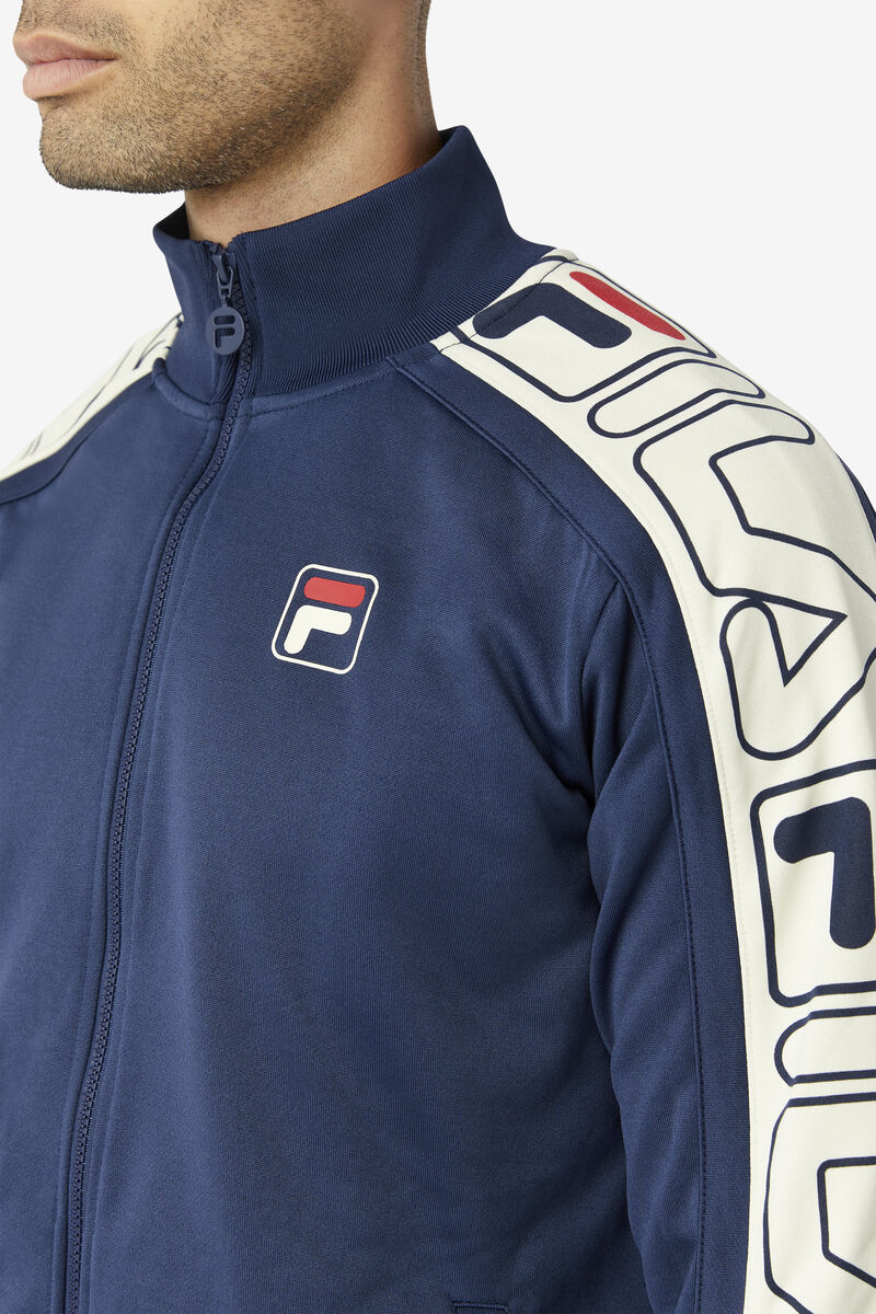 Fila Gatlin Track Jacket Träningsoverall Herr Marinblå Röda | oXIhkRHCtlj