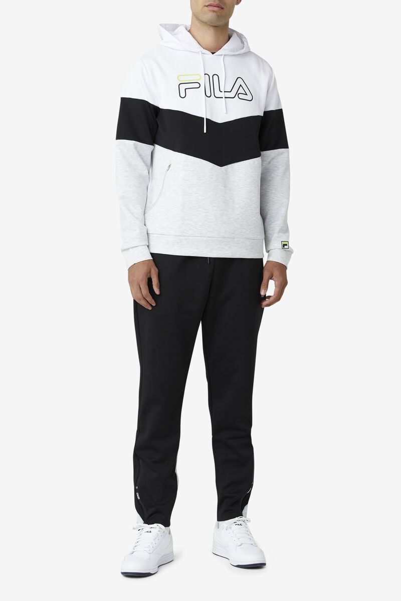 Fila Gerado Tech Hoodie Hoodie Herr Vita Ljusgrå Ljusgröna | wqvpDxrYO1F