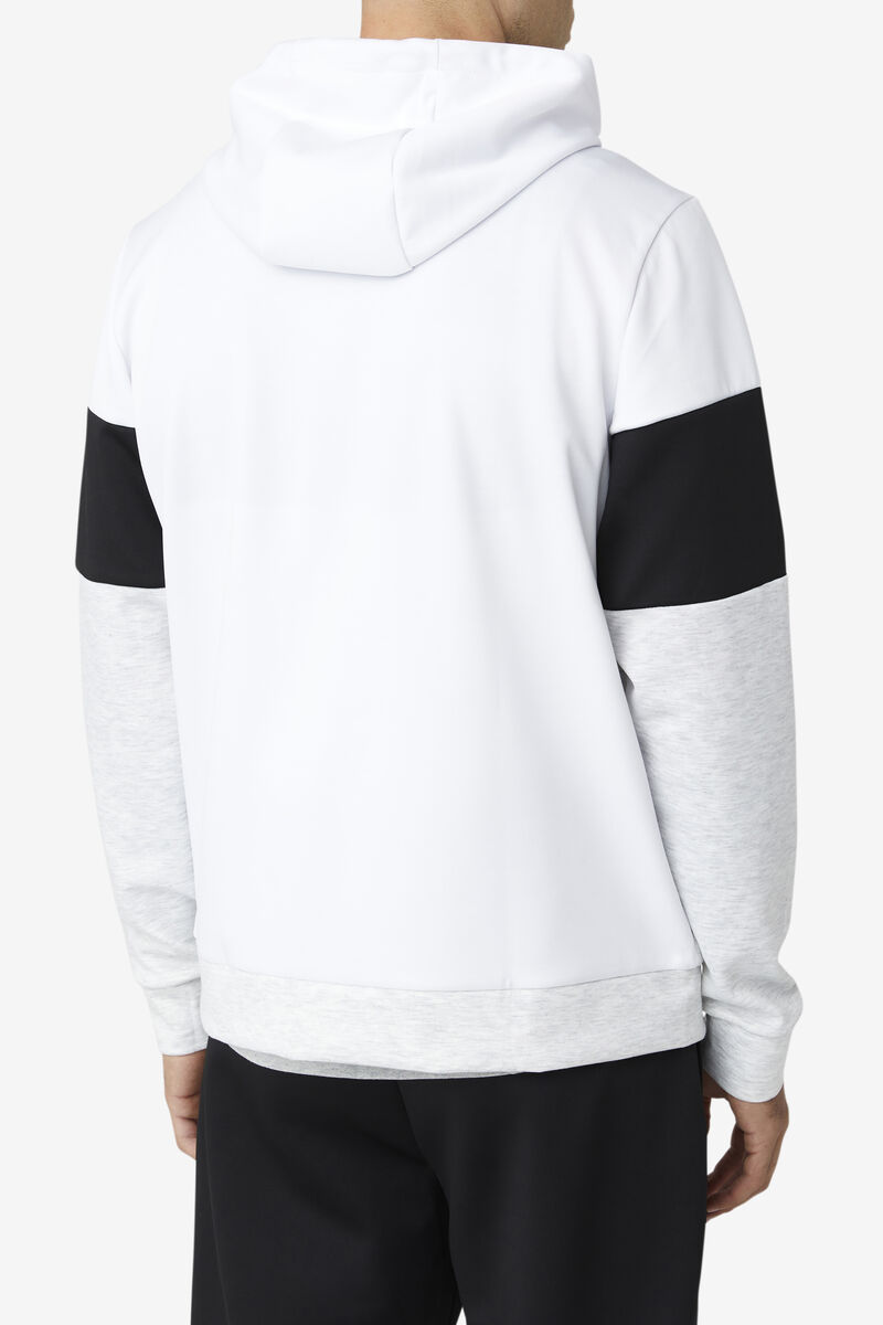 Fila Gerado Tech Hoodie Hoodie Herr Vita Ljusgrå Ljusgröna | wqvpDxrYO1F