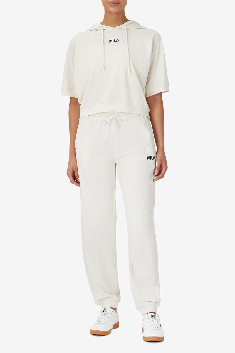 Fila Giacoma Jogger Byxor Dam Vita Marinblå | TFmUnWopyPS
