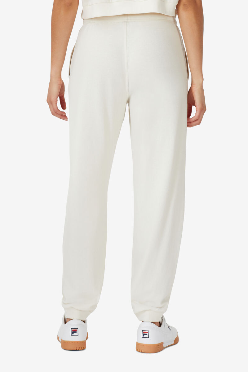 Fila Giacoma Jogger Byxor Dam Vita Marinblå | TFmUnWopyPS