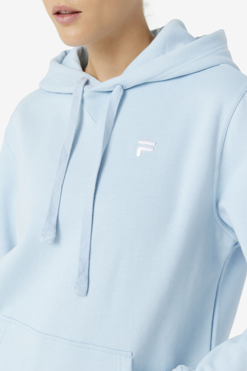 Fila Godfrey Hoodie Hoodie Dam Ljusblå | ELd3F2X25lu