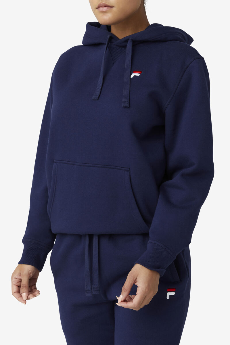 Fila Godfrey Hoodie Hoodie Dam Marinblå | Kz4OTJhDyjV