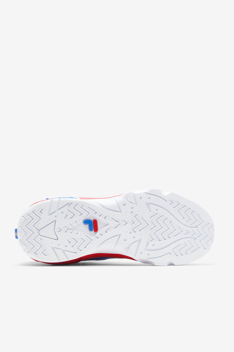 Fila Grant Hill 1 Basketball Shoes | Fila Sneakers Herr Vita Röda Blå | TZNu4HB9y2R