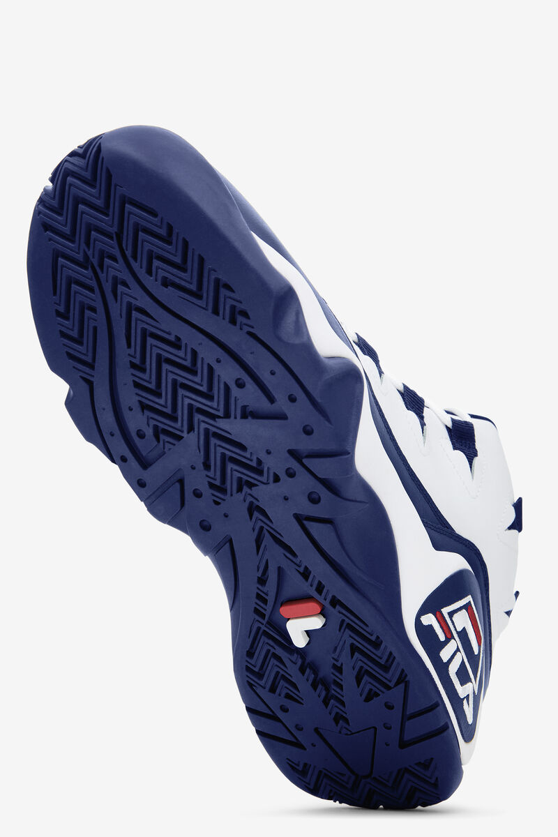 Fila Grant Hill 1 Basketskor Herr Vita Marinblå Röda | aQtHsGE8iiT