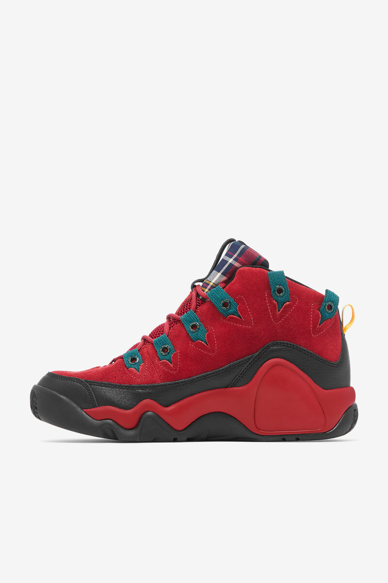 Fila Grant Hill 1 Shoes - Plaid Tongue | Fila Sneakers Herr Svarta | IQCggBZ1ZSi