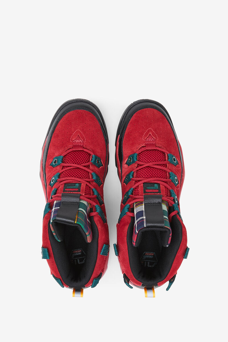 Fila Grant Hill 1 Shoes - Plaid Tongue | Fila Sneakers Herr Svarta | IQCggBZ1ZSi