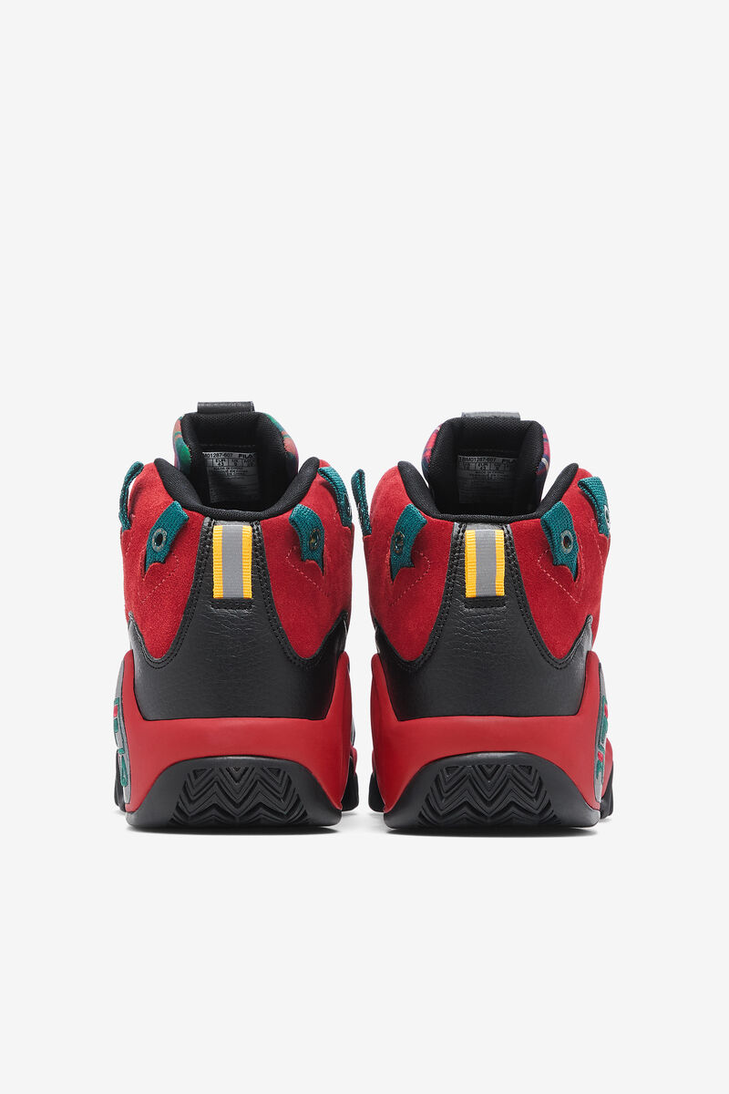 Fila Grant Hill 1 Shoes - Plaid Tongue | Fila Sneakers Herr Svarta | IQCggBZ1ZSi