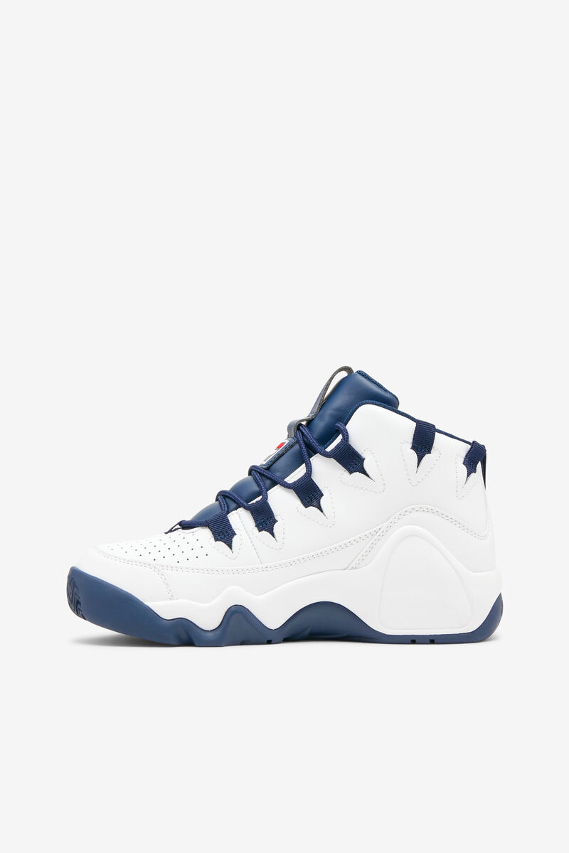 Fila Grant Hill 1 Sneakers Dam Vita Marinblå Röda | L7mUQ1Smzli