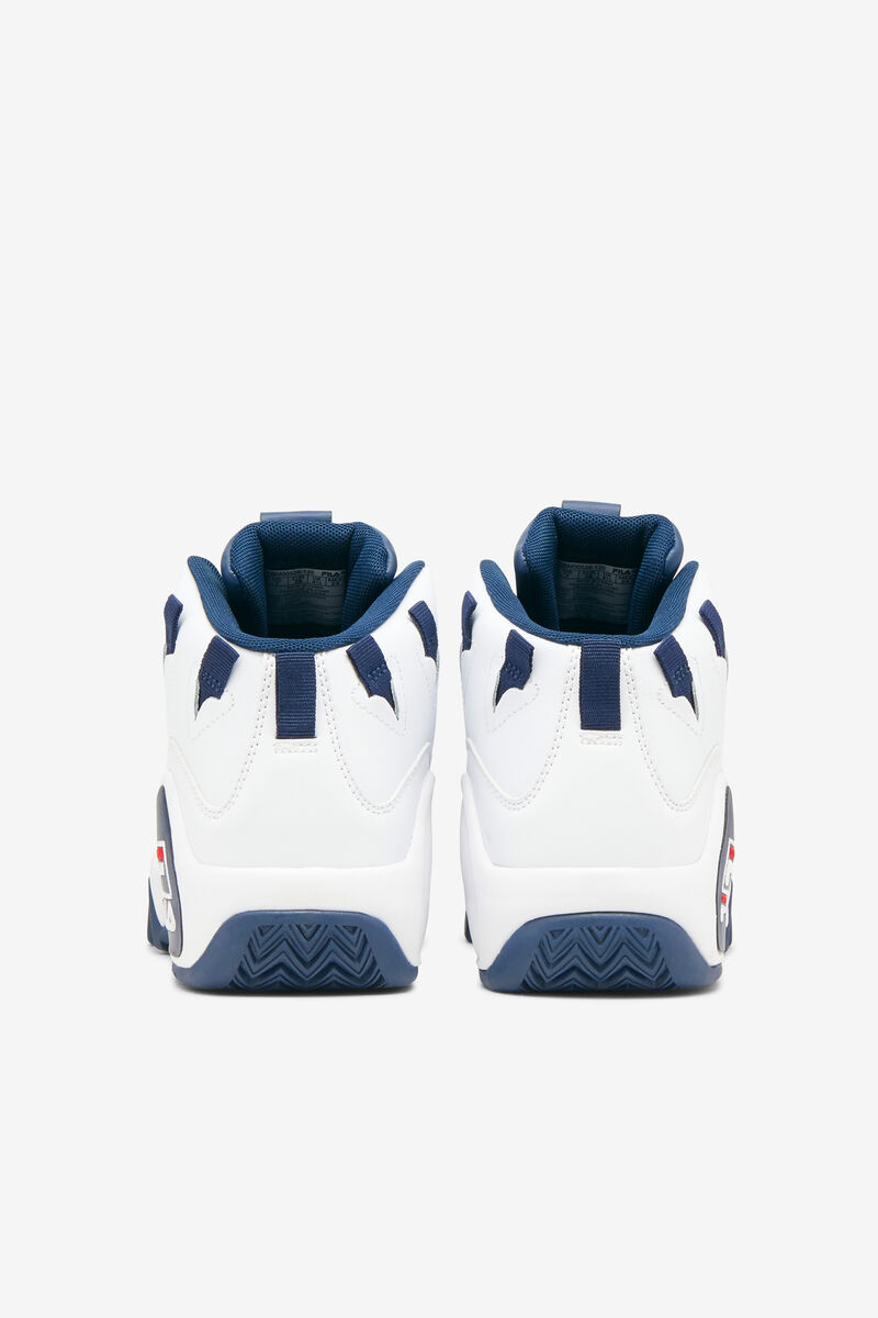 Fila Grant Hill 1 Sneakers Dam Vita Marinblå Röda | L7mUQ1Smzli
