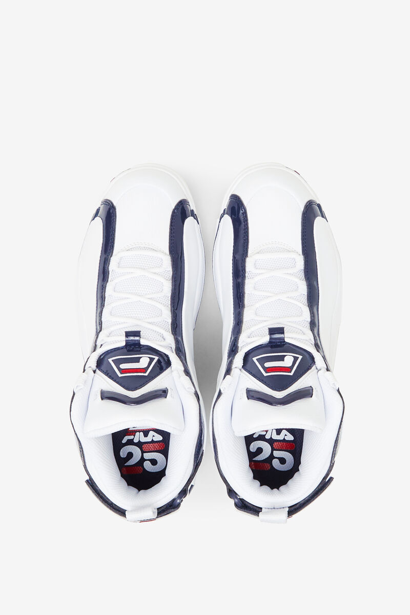 Fila Grant Hill 2 25th Anniversary Edition Basketskor Herr Vita Marinblå Röda | xQfVxMXmc3j