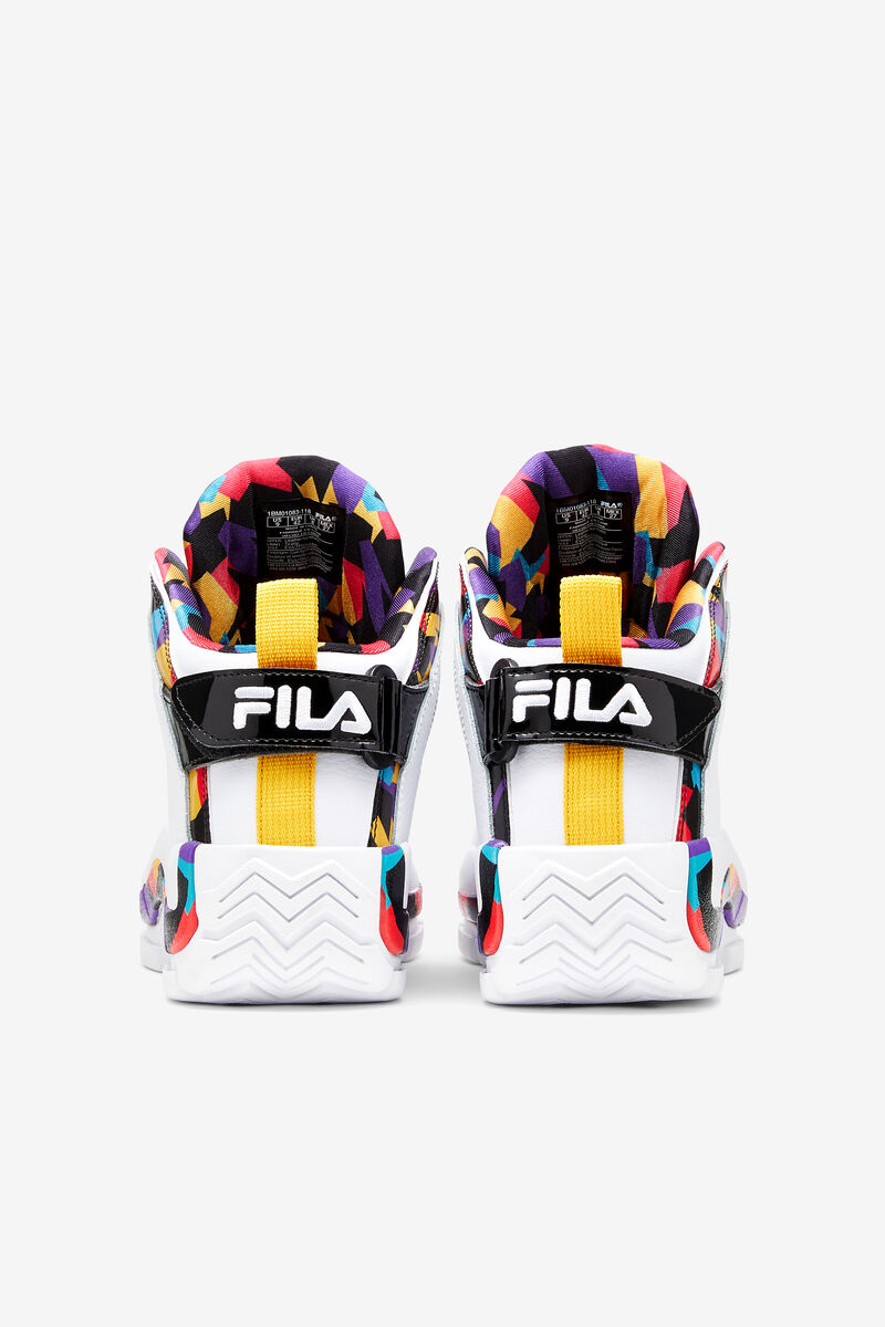Fila Grant Hill 2 '90s Basketskor Herr Vita Svarta Lila | oDkPEjrFitC